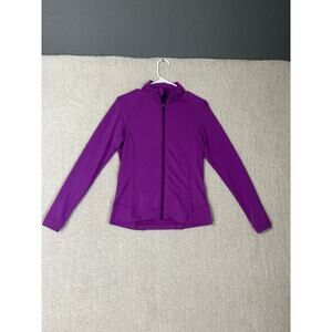 Women’s Peter Millar golf jacket. Purple size small. Wicking USP 50 plus